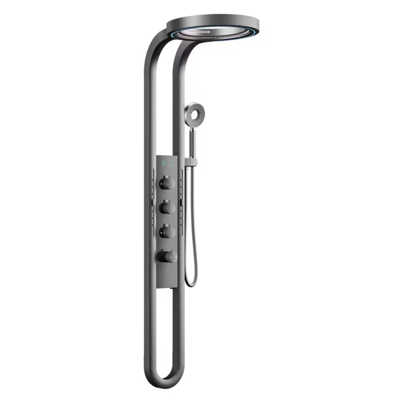 Spa & Wellness Jura Resort Centre De Loisirs Des Franches Montagnes - Smart Digital Display Thermostatic Shower System