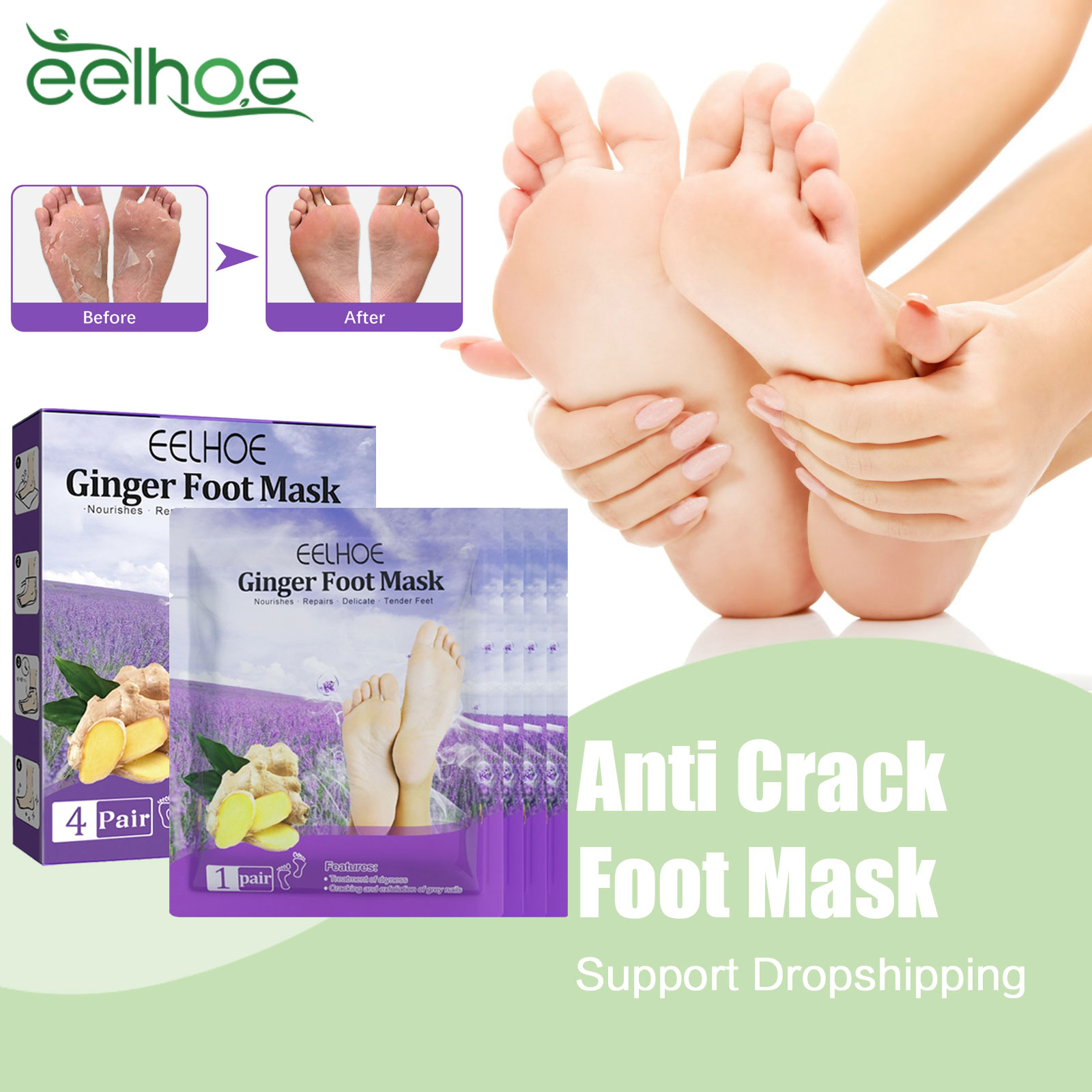 Foot Mask Peeling - Exfoliating Foot Mask Remove Dead Skin