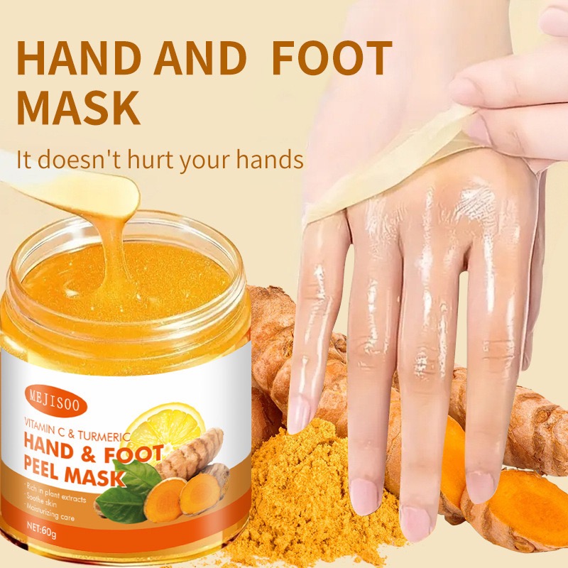 Foot Mask Peeling - Vitamin C & Turmeric Hand &
