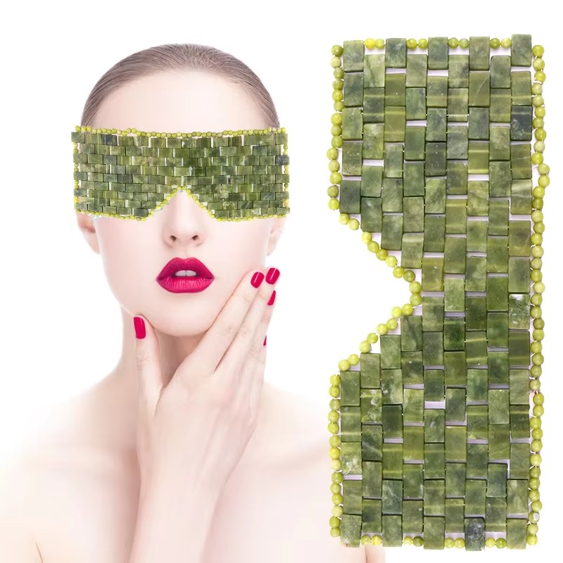 Jade Eye Mask Facial Massager  - огляд і ціна Jade Roller Stone