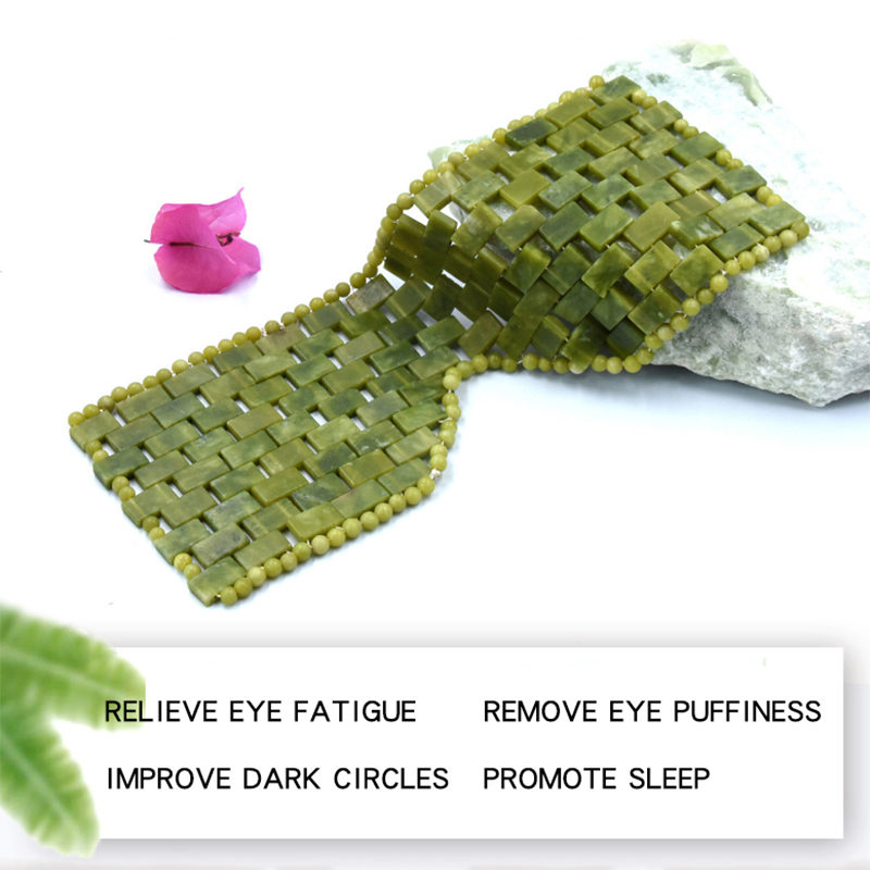 Jade Eye Mask Facial Massager  - огляд і ціна Jade Roller Stone