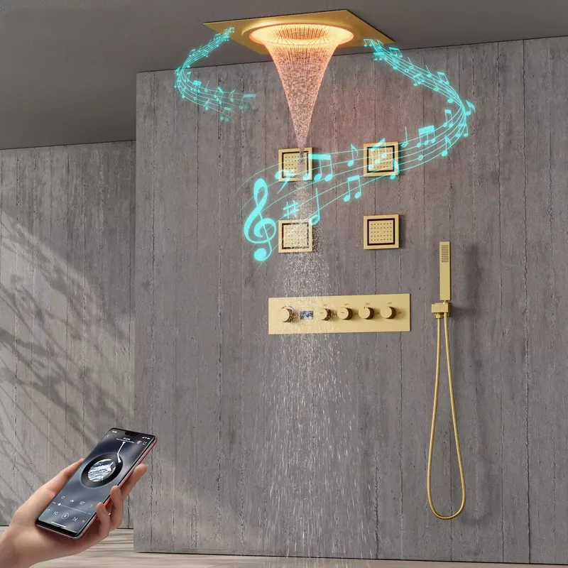 Smart LED Shower Set Bathroom  - огляд і ціна Spa & Wellness Jura Resort Centre De Loisirs Des Franches Montagnes