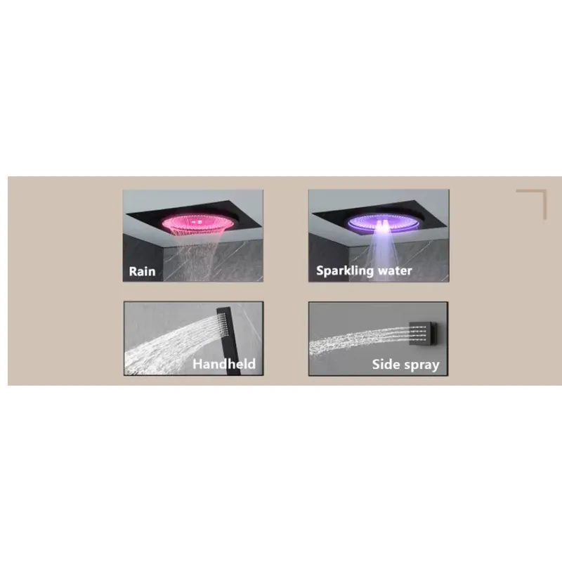 Smart LED Shower Set Bathroom  - огляд і ціна Spa & Wellness Jura Resort Centre De Loisirs Des Franches Montagnes