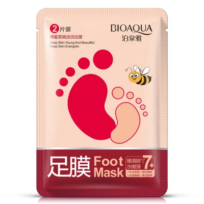 2pcs/bag Exfoliating Foot Peel - огляд і ціна Foot Mask Peeling