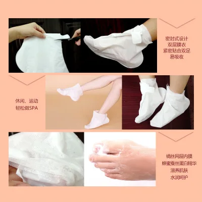 2pcs/bag Exfoliating Foot Peel - огляд і ціна Foot Mask Peeling