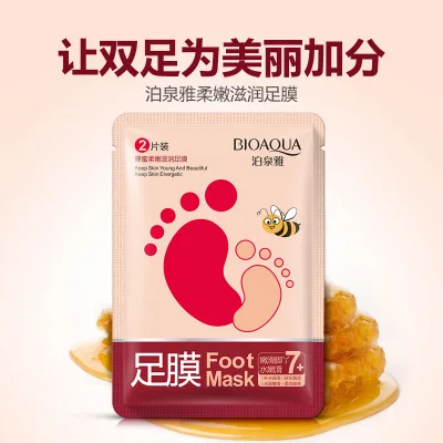 2pcs/bag Exfoliating Foot Peel - огляд і ціна Foot Mask Peeling