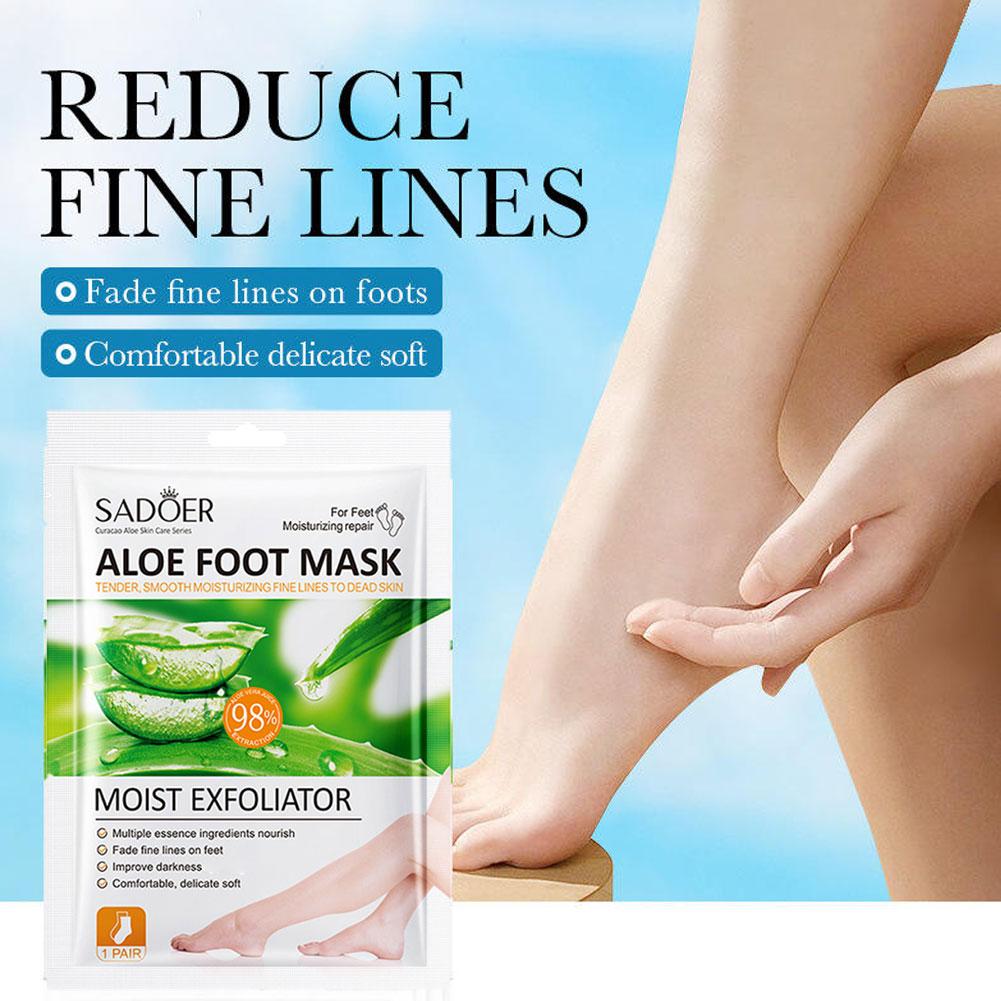 SADOER 1/2/3/4/5/10Pairs Fruit - огляд і ціна Foot Mask Peeling