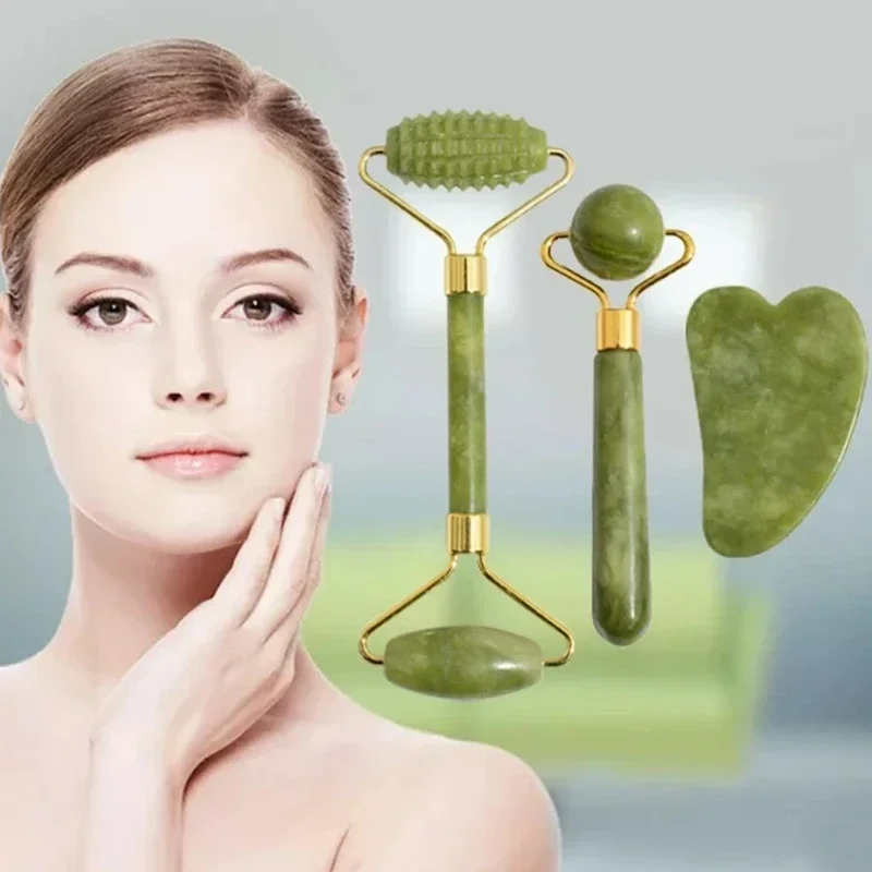 Natural Jade Roller Face Gua S - огляд і ціна Jade Roller Stone