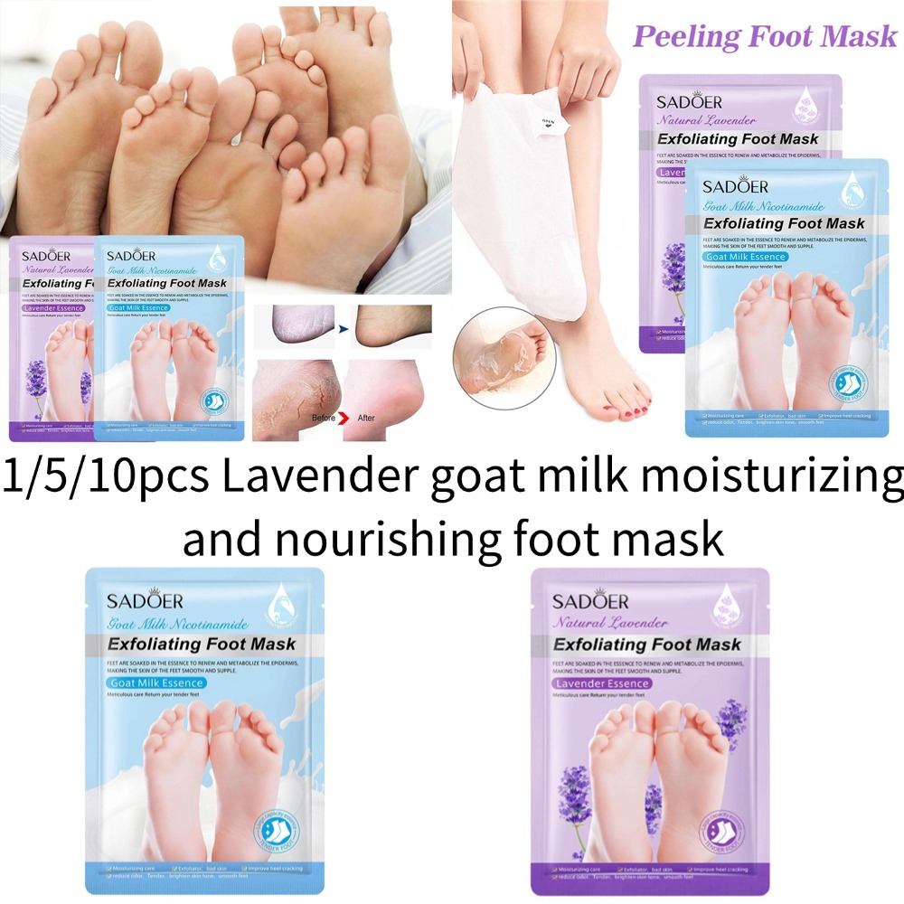 1/5/10pcs SADOER Lavender Foot - огляд і ціна Foot Mask Peeling