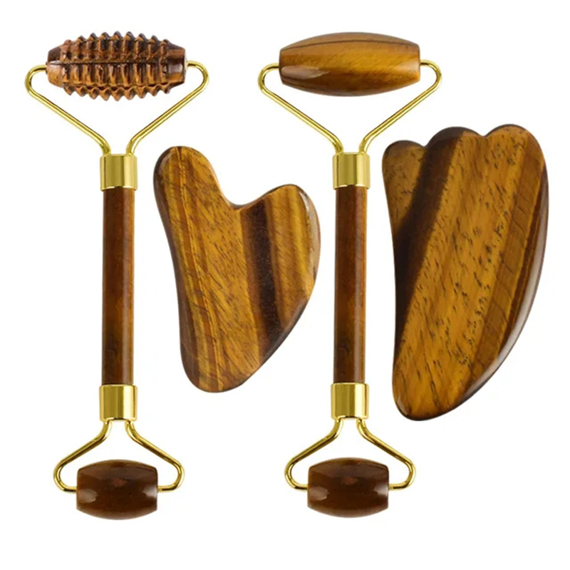 Natural Tiger Eye Jade Roller  - огляд і ціна Jade Roller Stone