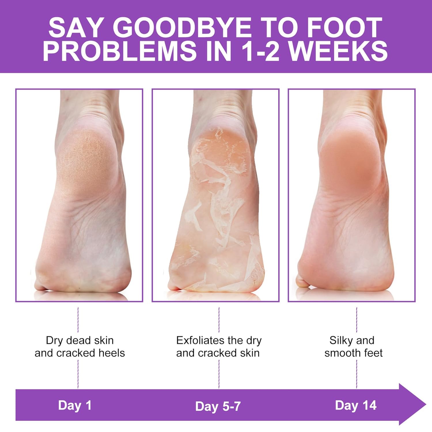 Exfoliating Peel Callus Dead S - огляд і ціна Foot Mask Peeling