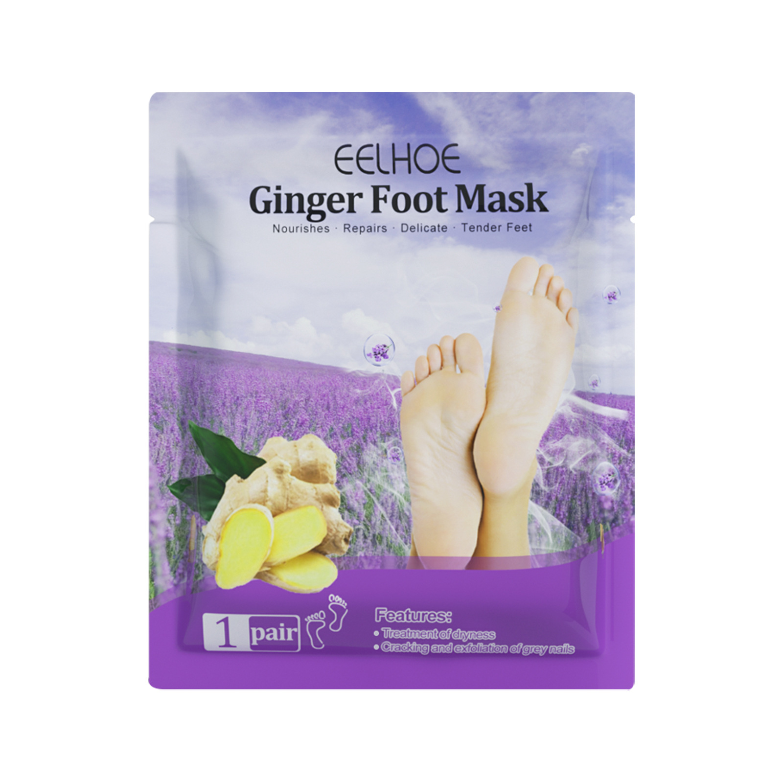 Exfoliating Foot Mask Remove D - огляд і ціна Foot Mask Peeling
