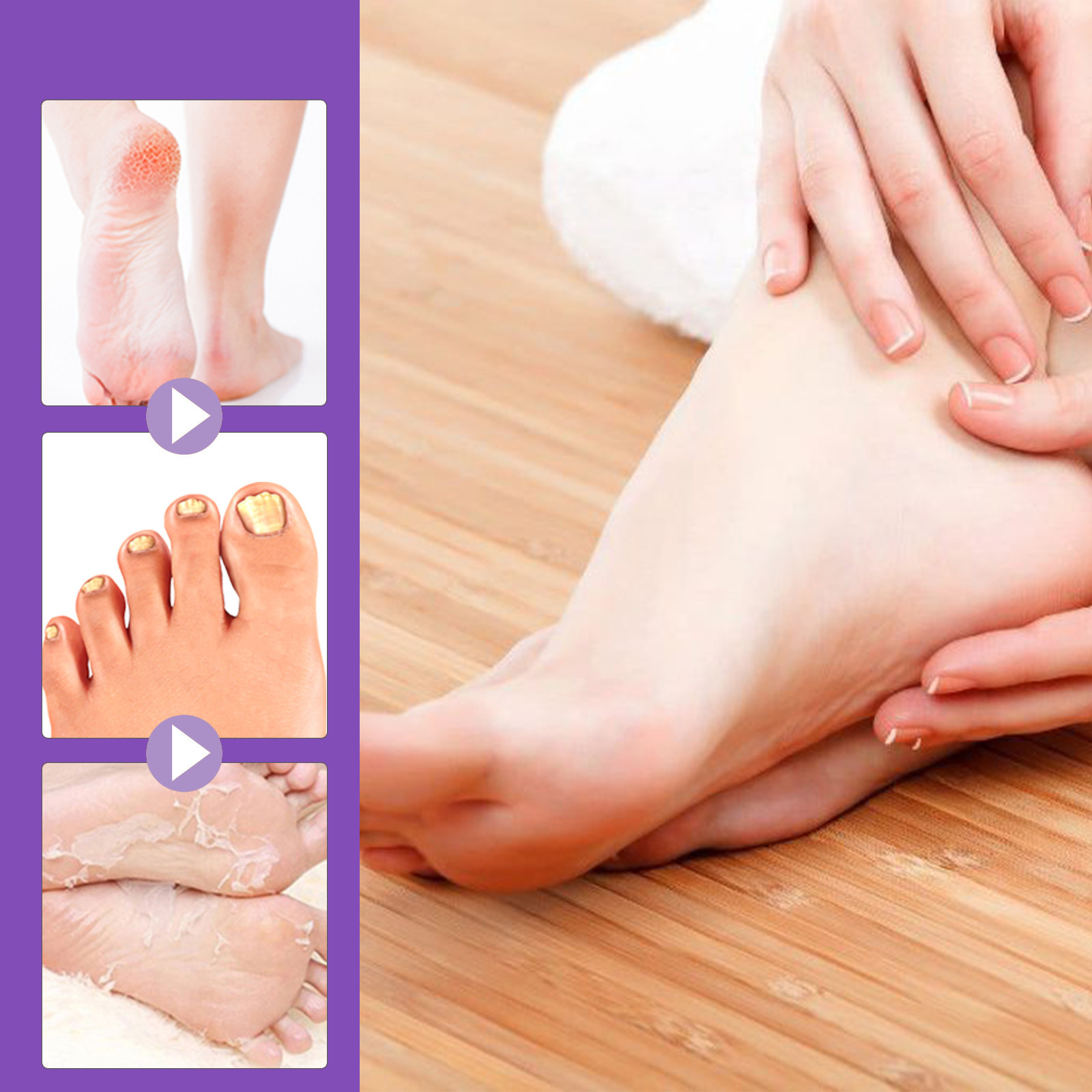 Exfoliating Foot Mask Remove D - огляд і ціна Foot Mask Peeling