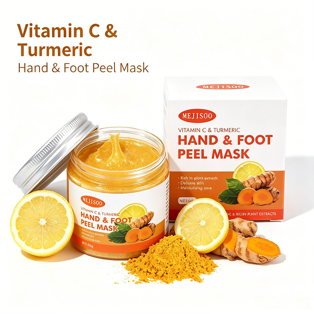 Vitamin C & Turmeric Hand & Fo - огляд і ціна Foot Mask Peeling