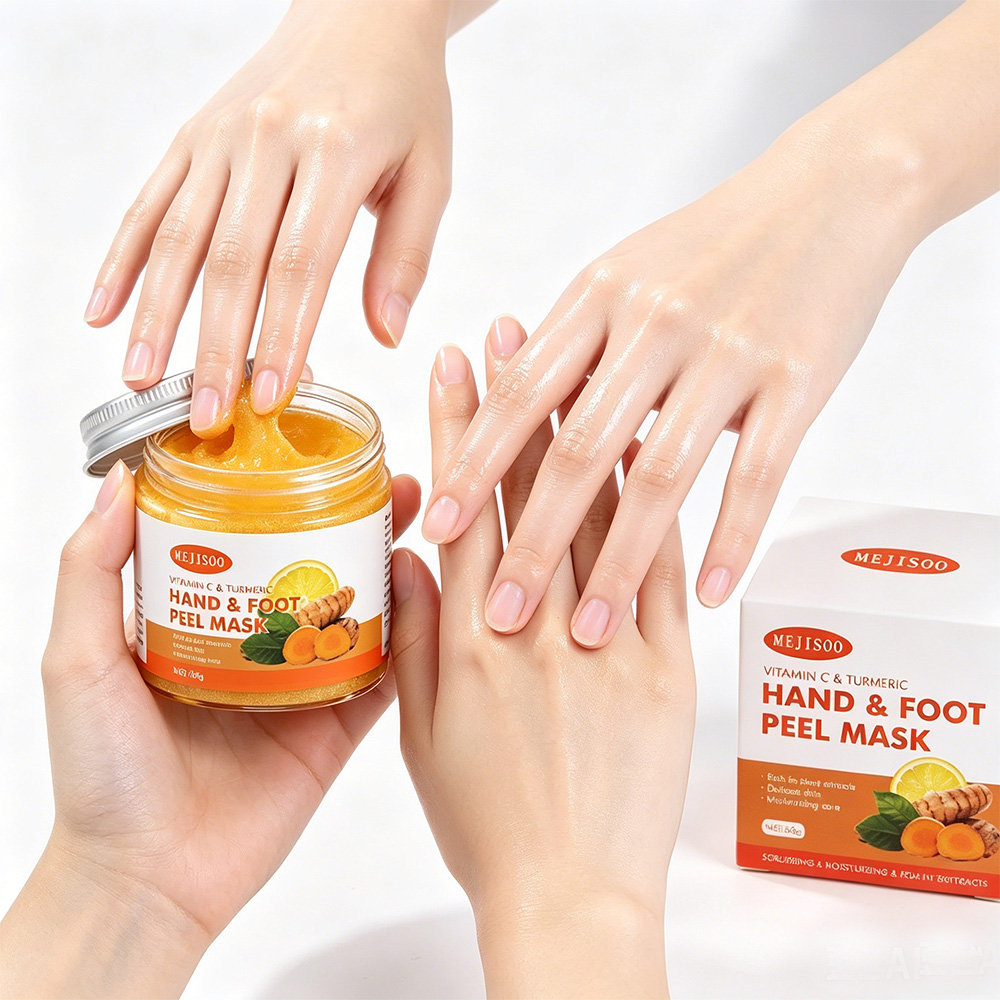 Vitamin C & Turmeric Hand & Fo - огляд і ціна Foot Mask Peeling