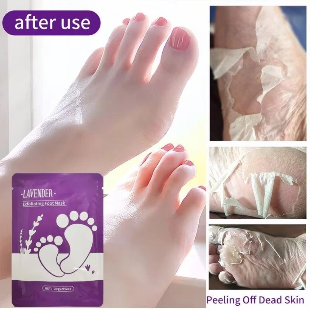 Moisturize Lavender Exfoliatin - огляд і ціна Foot Mask Peeling