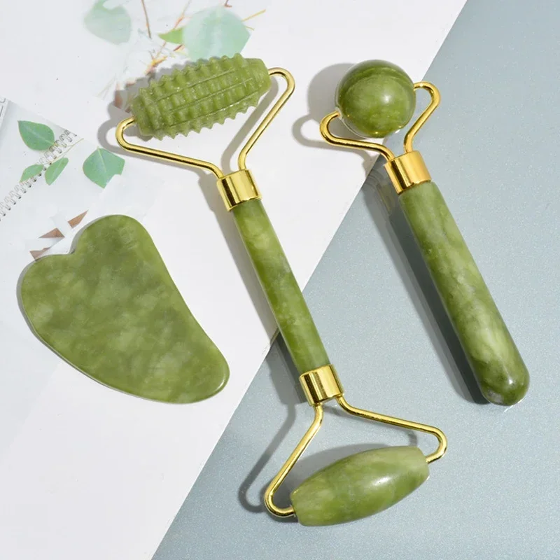Natural Jade Roller Face Gua S - огляд і ціна Jade Roller Stone