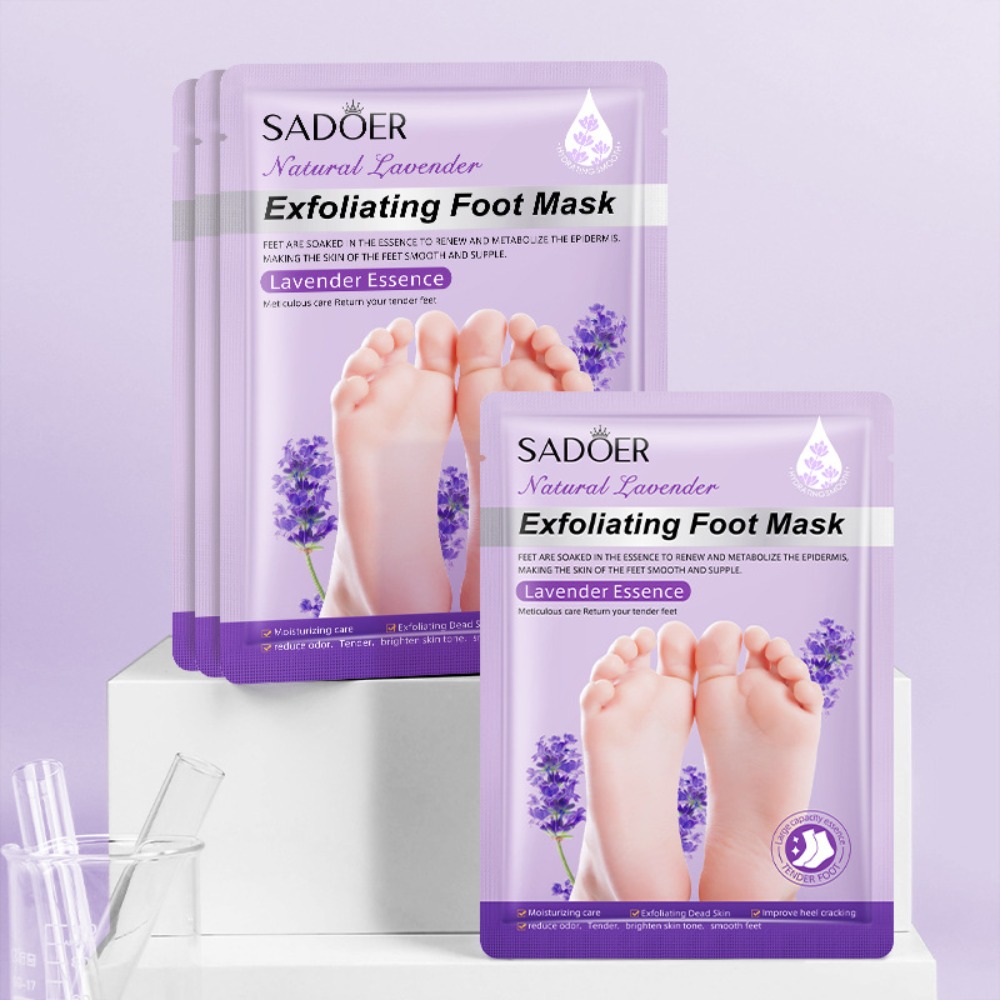 Milk Lavender Foot Mask Moistu - огляд і ціна Foot Mask Peeling