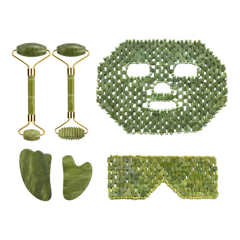Natural Xiuyan Jade Facial Mas - огляд і ціна Jade Roller Stone