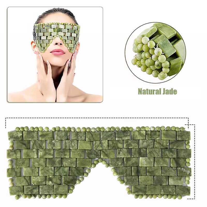 Natural Xiuyan Jade Facial Mas - огляд і ціна Jade Roller Stone