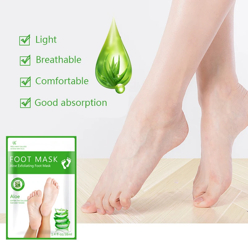 Feet Exfoliating Foot Masks Pe - огляд і ціна Foot Mask Peeling